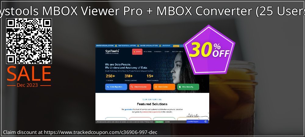 Systools MBOX Viewer Pro + MBOX Converter - 25 Users  coupon on April Fools Day offering sales