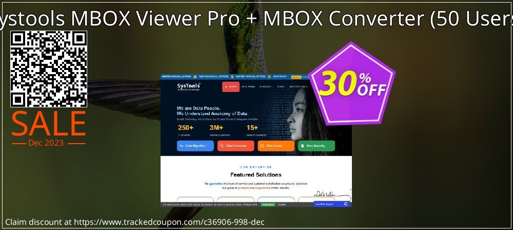 Systools MBOX Viewer Pro + MBOX Converter - 50 Users  coupon on Easter Day discounts