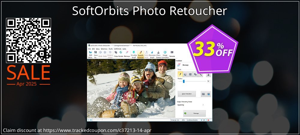 SoftOrbits Photo Retoucher coupon on Tell a Lie Day offering sales