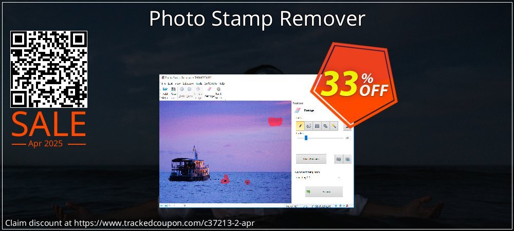 Photo Stamp Remover coupon on National Memo Day discount