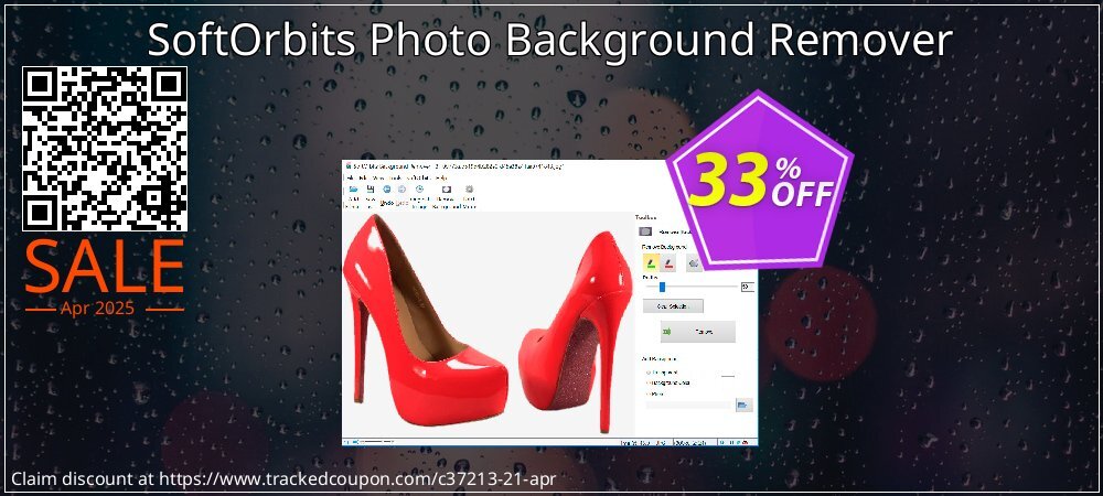 SoftOrbits Photo Background Remover coupon on Palm Sunday offer