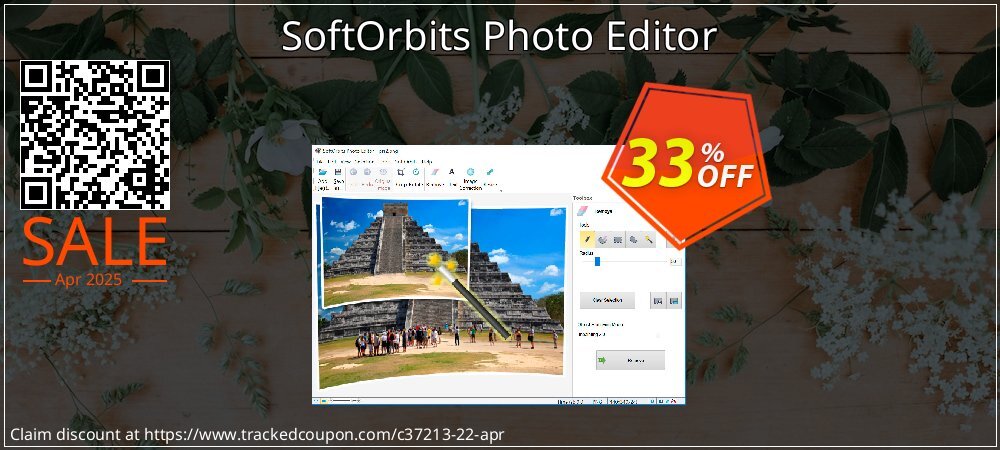 SoftOrbits Photo Editor coupon on National Memo Day offering sales