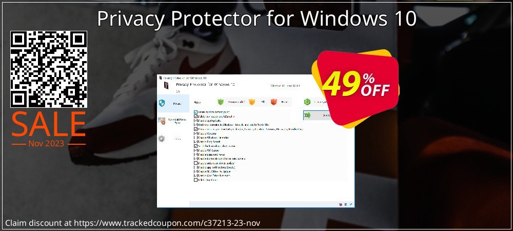 Privacy Protector for Windows 10 coupon on National Pizza Party Day super sale