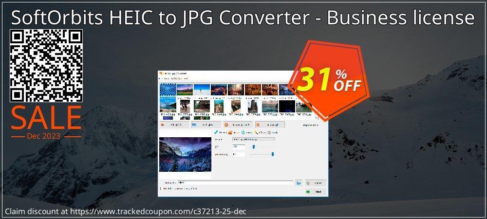 SoftOrbits HEIC to JPG Converter - Business license coupon on National Walking Day discounts