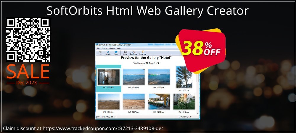 Get 30% OFF SoftOrbits Html Web Gallery Creator offering sales