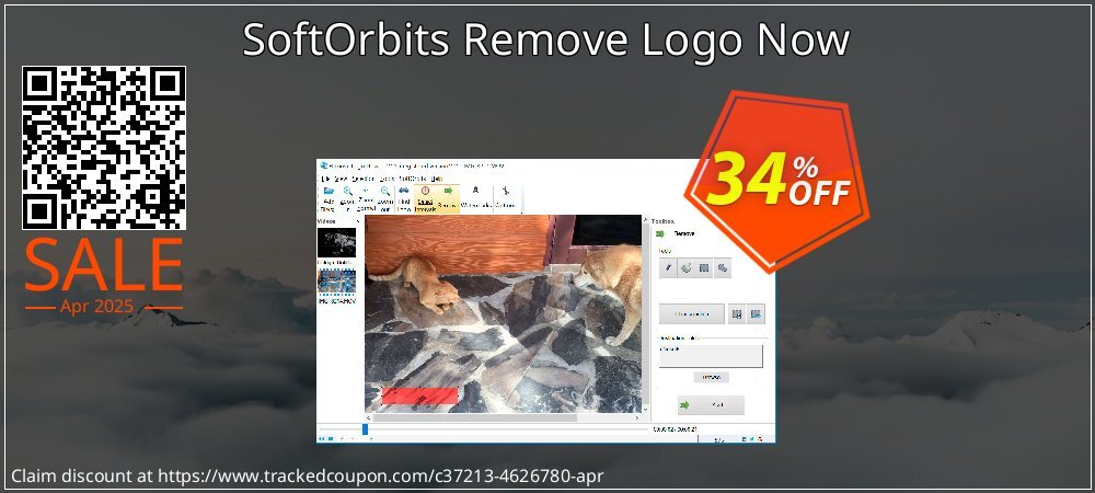 SoftOrbits Remove Logo Now coupon on World Backup Day offering sales