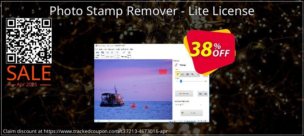 Photo Stamp Remover - Lite License coupon on World Party Day sales