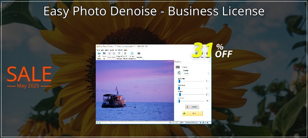 Easy Photo Denoise - Business License coupon on National Loyalty Day promotions