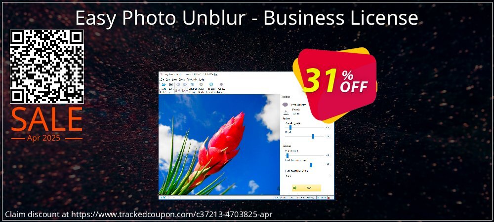 Easy Photo Unblur - Business License coupon on National Walking Day offer