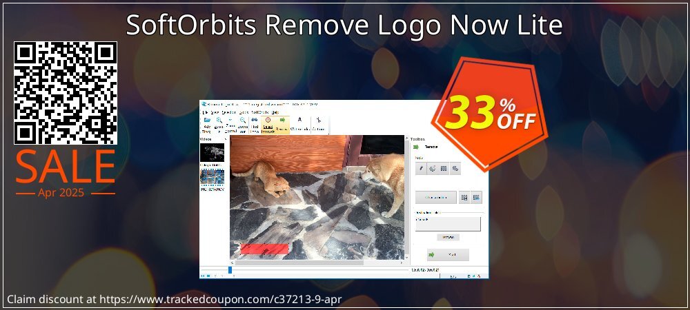 SoftOrbits Remove Logo Now Lite coupon on National Smile Day deals