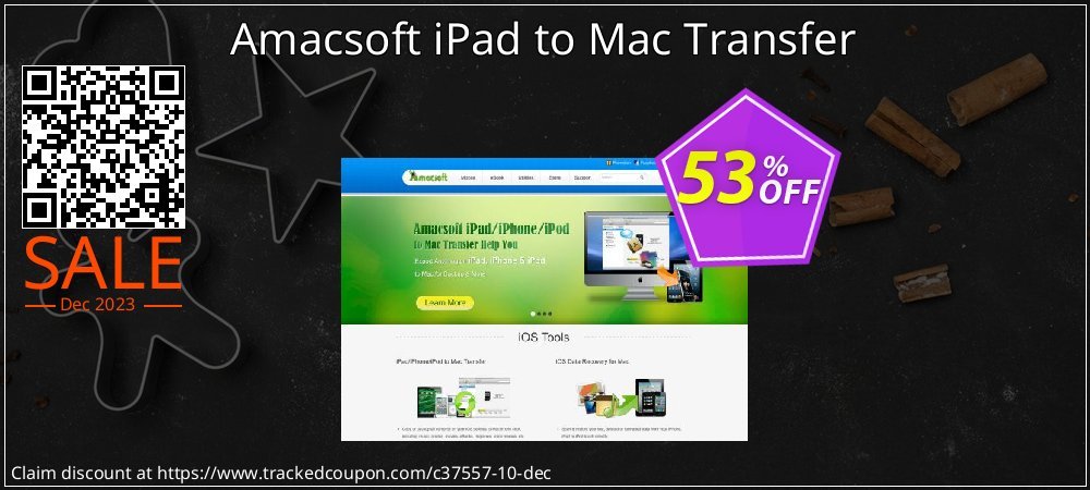 Get 50% OFF Amacsoft iPad to Mac Transfer offering deals