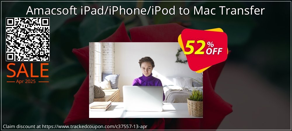 Amacsoft iPad/iPhone/iPod to Mac Transfer coupon on Virtual Vacation Day offering sales