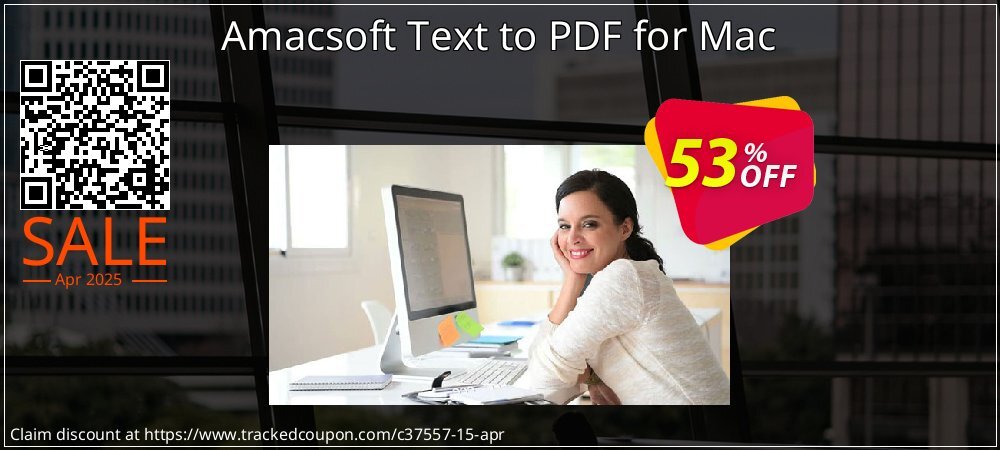 Amacsoft Text to PDF for Mac coupon on National Walking Day promotions