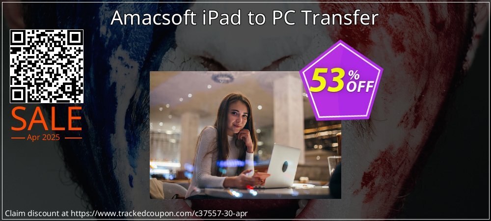 Amacsoft iPad to PC Transfer coupon on World Backup Day offering discount