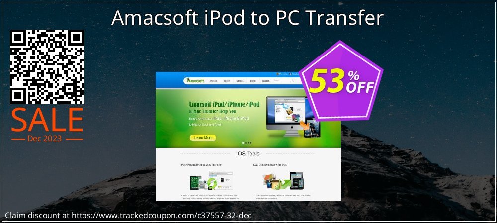 Amacsoft iPod to PC Transfer coupon on April Fools' Day discounts