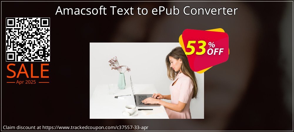 Amacsoft Text to ePub Converter coupon on Easter Day promotions