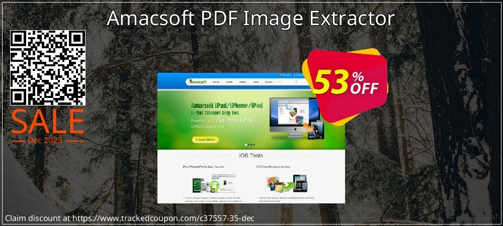 Amacsoft PDF Image Extractor coupon on National Walking Day deals