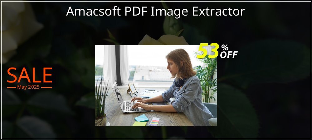 Amacsoft PDF Image Extractor coupon on Mother Day offer