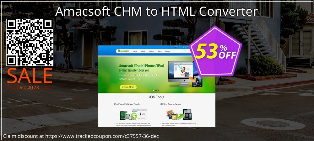 Amacsoft CHM to HTML Converter coupon on World Party Day offer