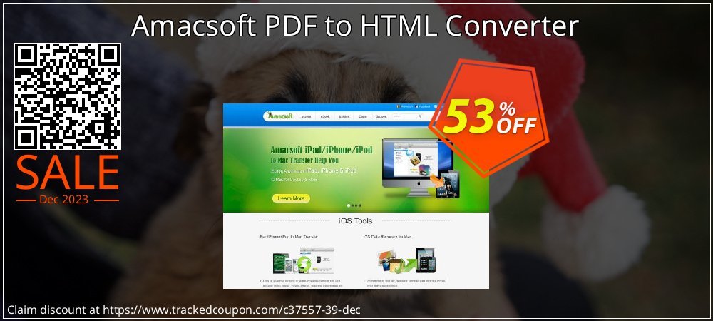 Amacsoft PDF to HTML Converter coupon on World Password Day super sale