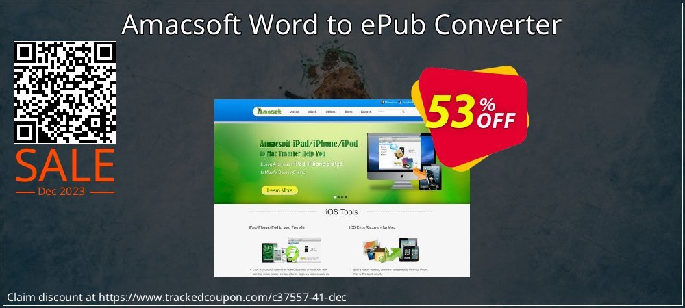 Amacsoft Word to ePub Converter coupon on World Party Day discounts