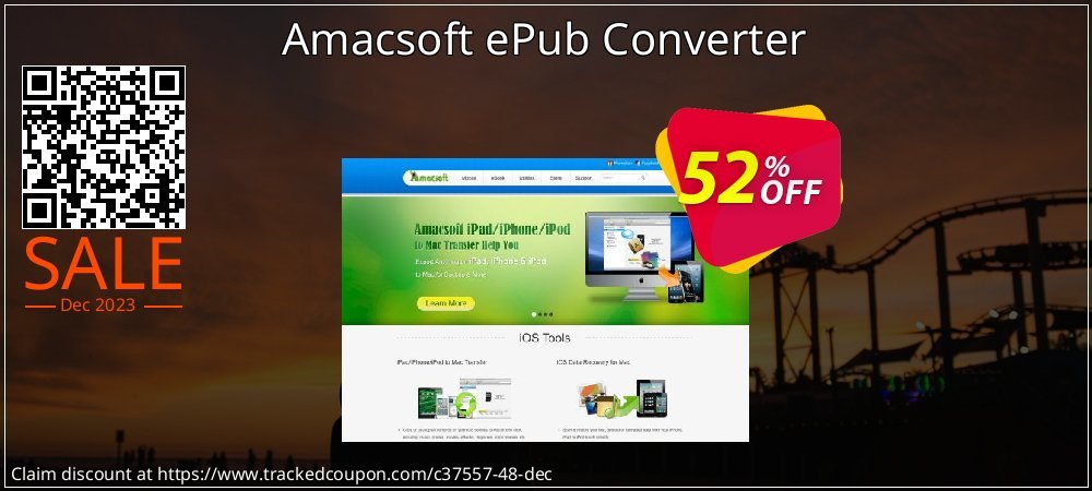 Amacsoft ePub Converter coupon on Easter Day offering sales