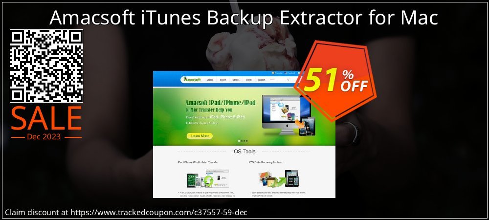 Amacsoft iTunes Backup Extractor for Mac coupon on World Password Day promotions
