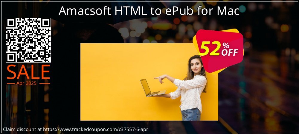 Amacsoft HTML to ePub for Mac coupon on World Party Day promotions