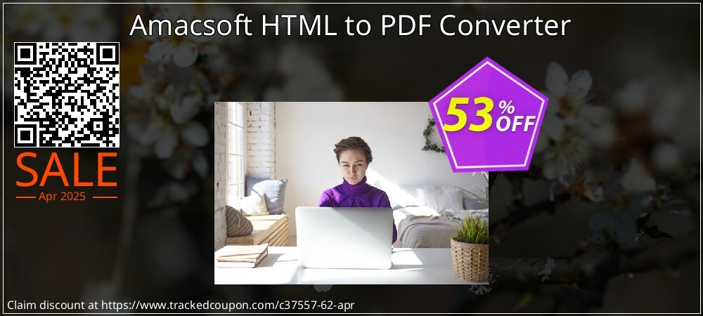 Amacsoft HTML to PDF Converter coupon on April Fools' Day deals