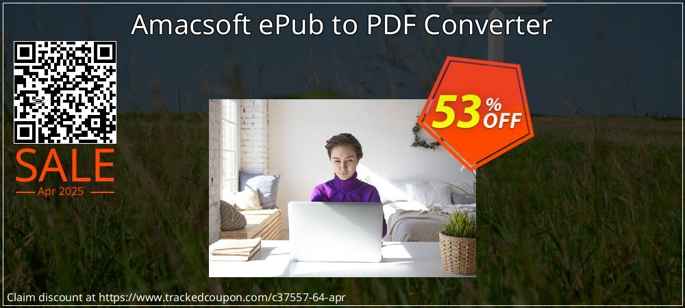 Amacsoft ePub to PDF Converter coupon on April Fools' Day offer