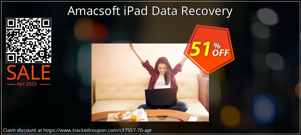 Amacsoft iPad Data Recovery coupon on National Walking Day sales