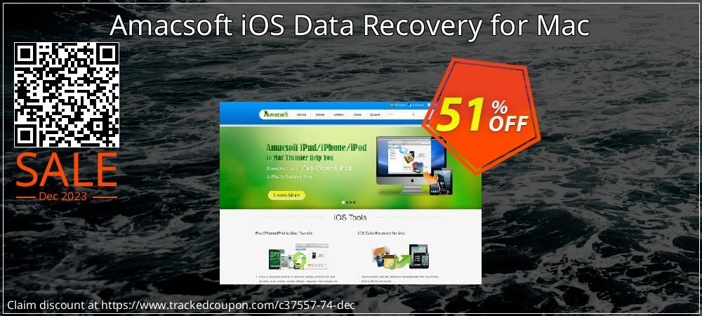 Amacsoft iOS Data Recovery for Mac coupon on Tell a Lie Day offering discount