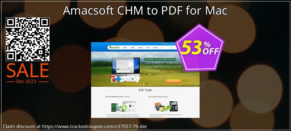 Amacsoft CHM to PDF for Mac coupon on Tell a Lie Day sales