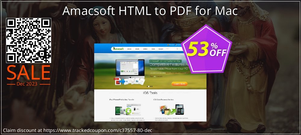 Amacsoft HTML to PDF for Mac coupon on National Walking Day deals
