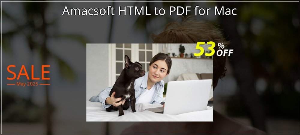 Amacsoft HTML to PDF for Mac coupon on Mother Day offer