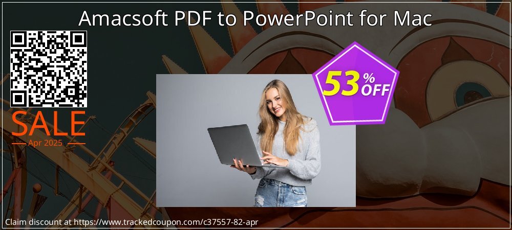 Amacsoft PDF to PowerPoint for Mac coupon on April Fools Day offer