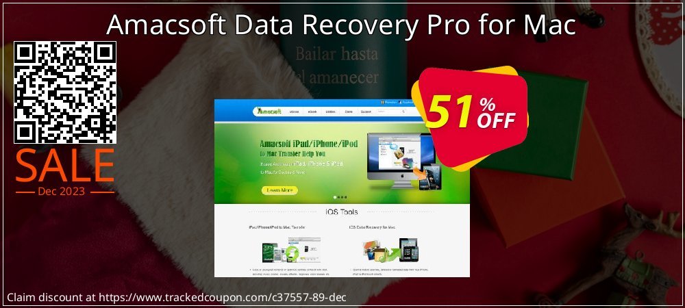 Amacsoft Data Recovery Pro for Mac coupon on Tell a Lie Day deals