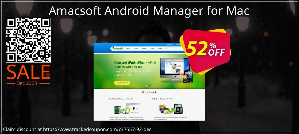 Amacsoft Android Manager for Mac coupon on April Fools' Day offering discount