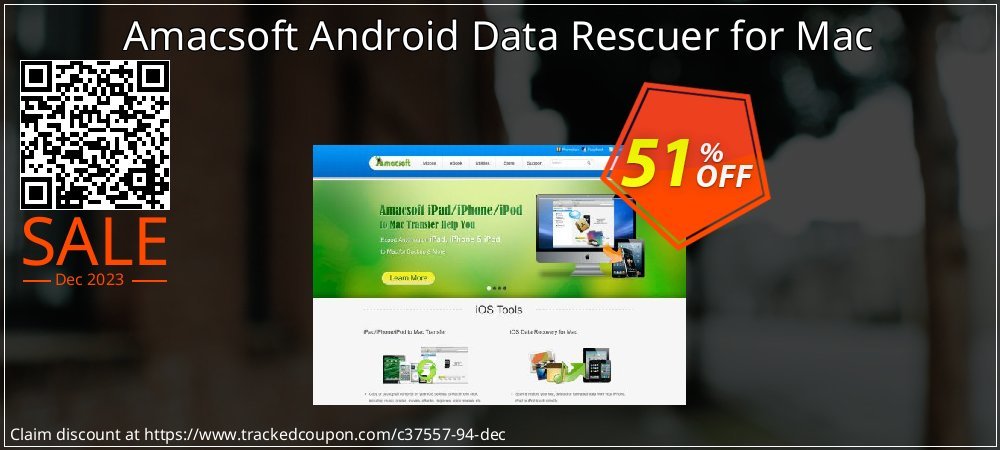 Amacsoft Android Data Rescuer for Mac coupon on Tell a Lie Day super sale