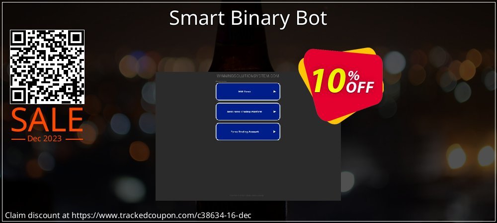 Smart Binary Bot coupon on World Party Day super sale