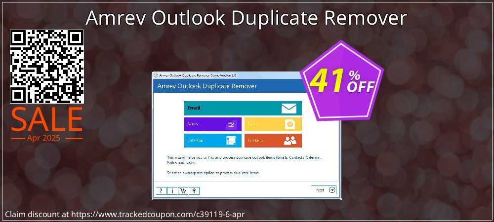 Amrev Outlook Duplicate Remover coupon on National Loyalty Day offering sales