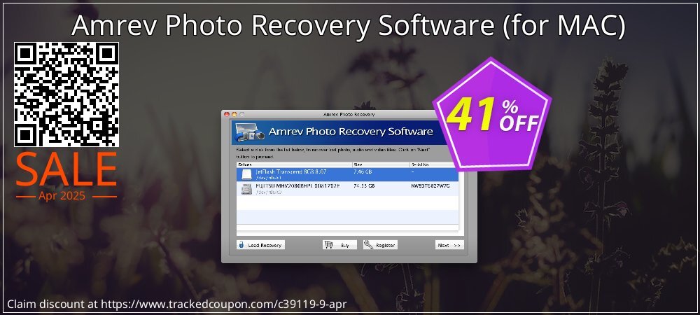 Amrev Photo Recovery Software - for MAC  coupon on Tell a Lie Day discounts