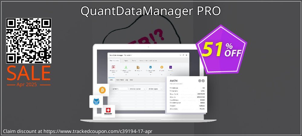 QuantDataManager PRO coupon on National Memo Day deals