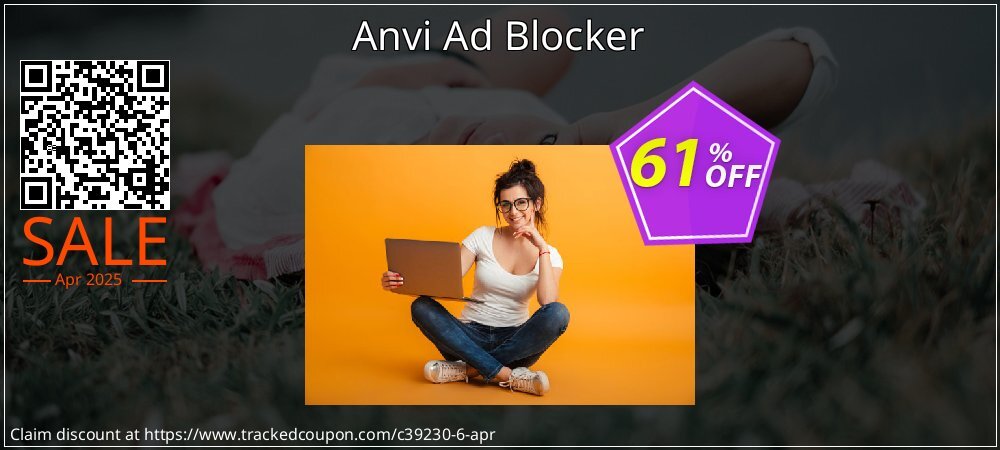 Anvi Ad Blocker coupon on World Party Day discounts