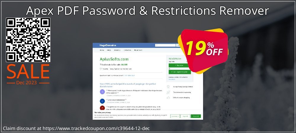 Apex PDF Password & Restrictions Remover coupon on April Fools' Day offering discount