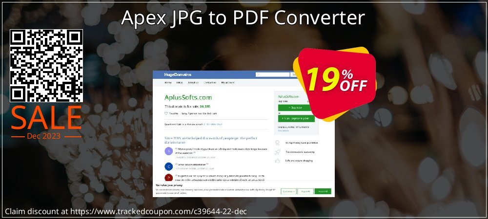 Apex JPG to PDF Converter coupon on April Fools' Day offering sales