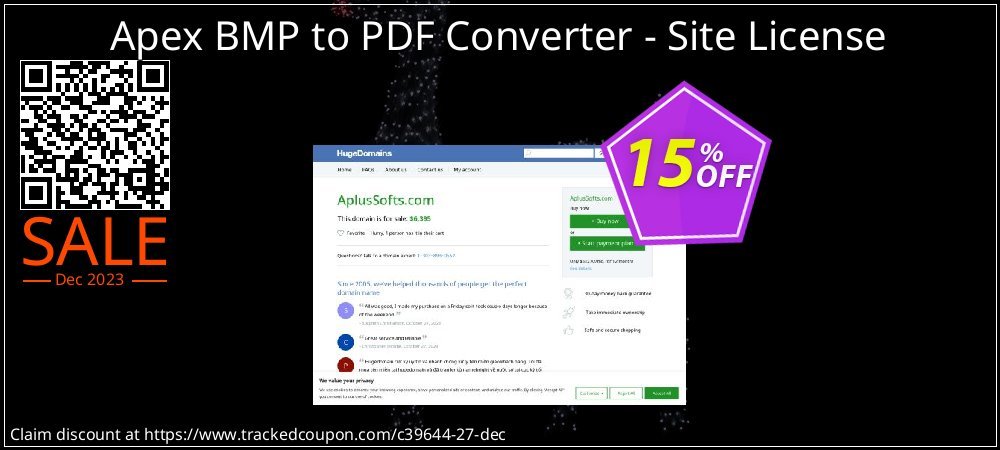 Apex BMP to PDF Converter - Site License coupon on Working Day offer