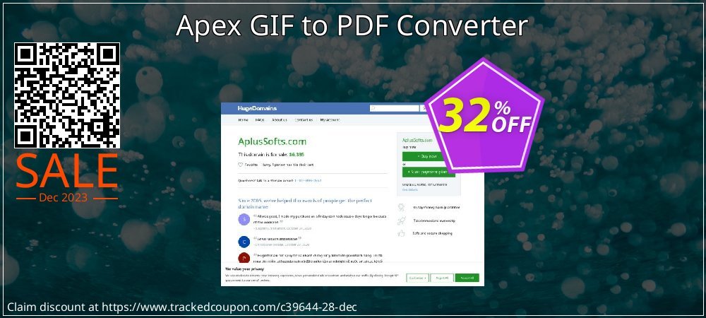 Apex GIF to PDF Converter coupon on Easter Day offer