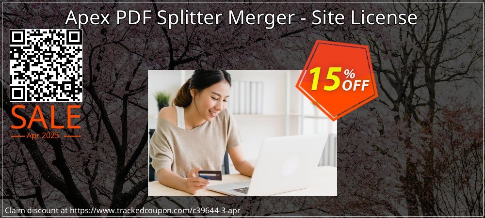 Apex PDF Splitter Merger - Site License coupon on Easter Day offering discount