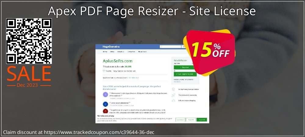 Apex PDF Page Resizer - Site License coupon on National Loyalty Day offer
